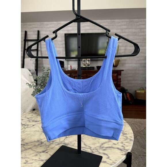 Nike Zenvy Rib Light-Support Non-Padded Longline Sports Bra Womens Size S - Picture 4 of 7